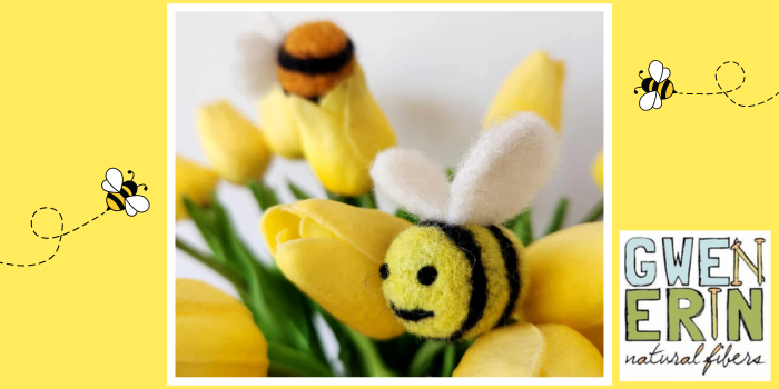 Needle Felted Bumble Bee
