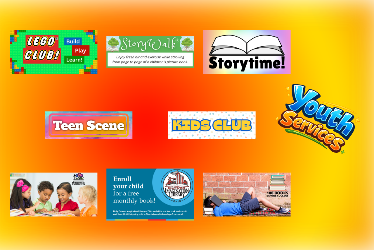 A montage of the Youth Services logos.