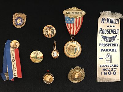 Memorabilia from the 1900 Campaign