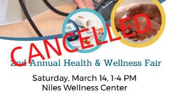 Cancelled Health and Wellness Fair