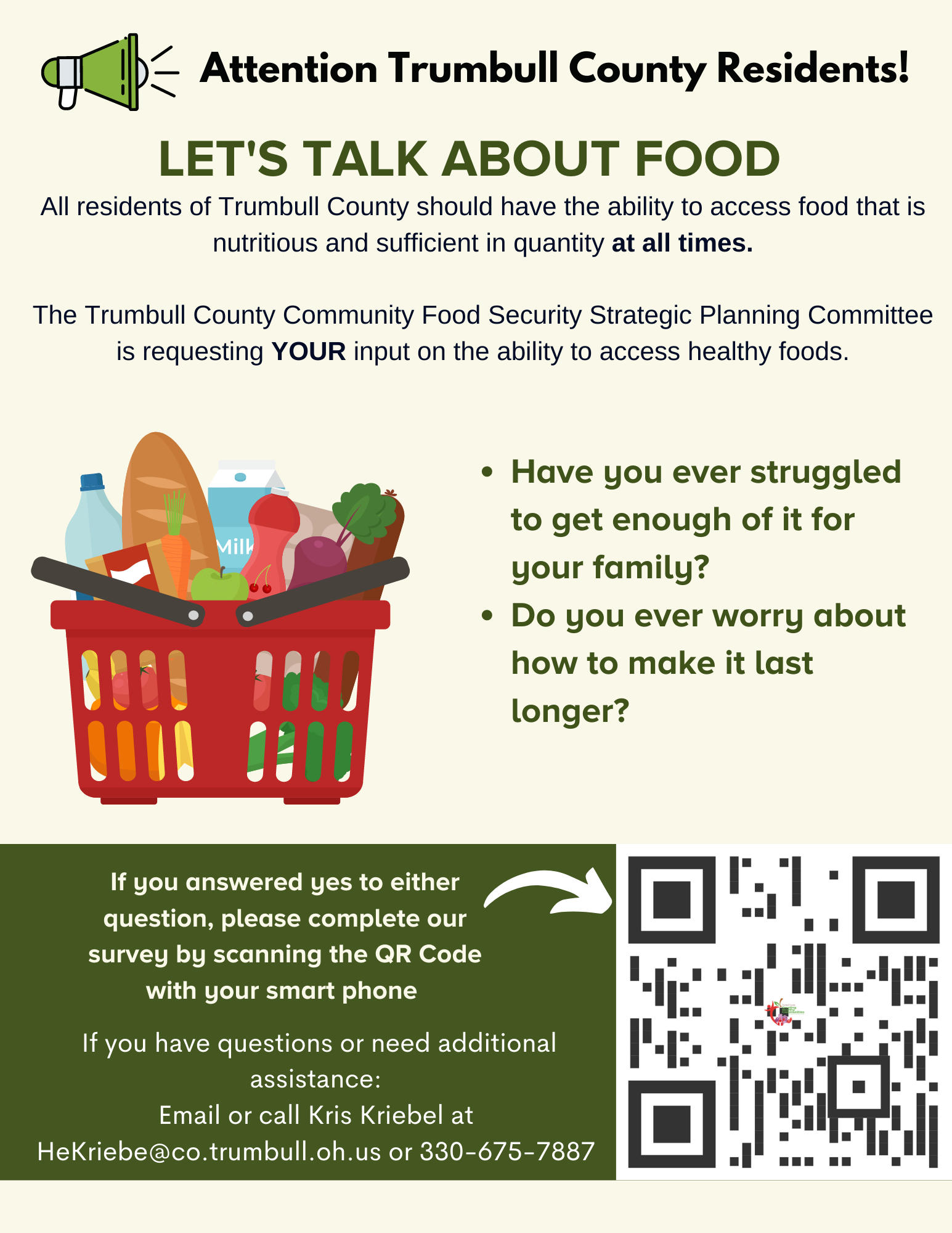 Trumbull County Food Security Survey