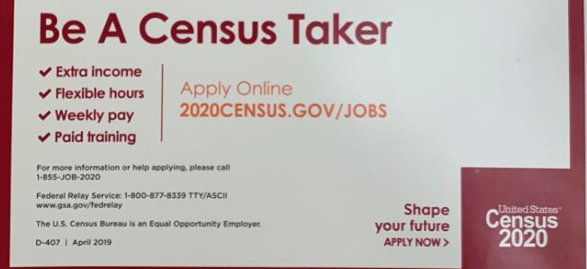 Be a Census Taker