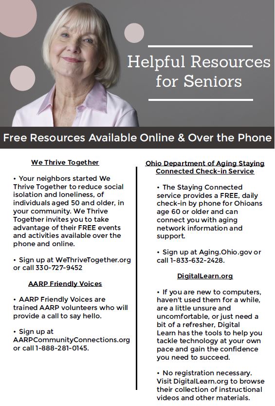 Helpful Resources for Seniors