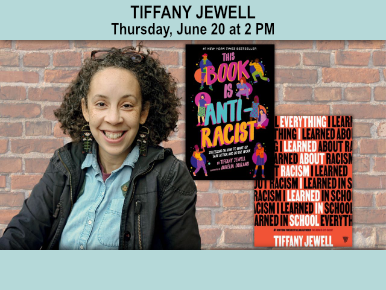 Tiffany Jewell, Thursday, June 20 at 2 PM