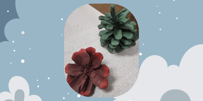 Pinecone Holiday Ornaments