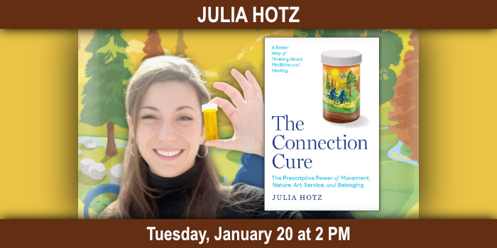 Julia Hotz, Tuesday, January 20 at 2 PM