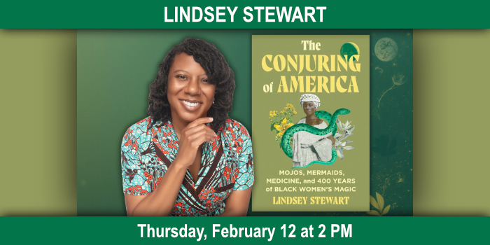 Lindsey Stewart, Thursday, February 12 at 2 PM