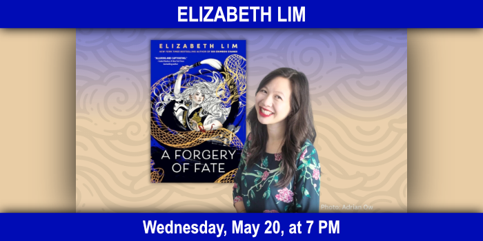 Elizabeth Lim, Wednesday, May 20 at 7 PM