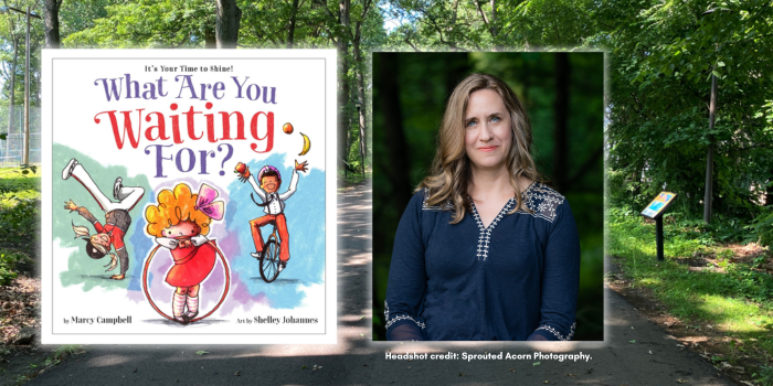 Author Visit with Marcy Campbell at StoryWalk.