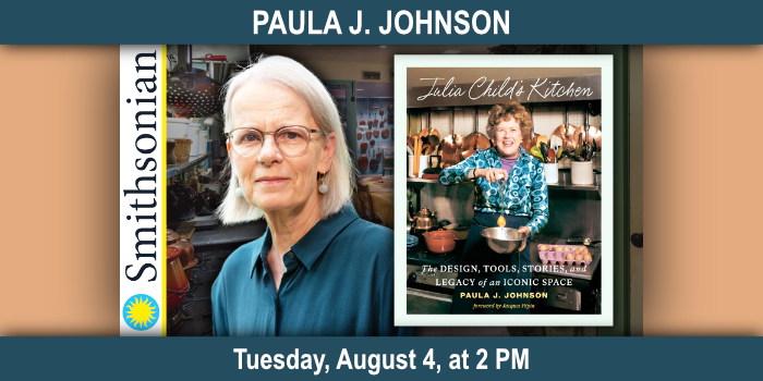 Paula J. Johnson, Tuesday, August 4, 2–3 PM