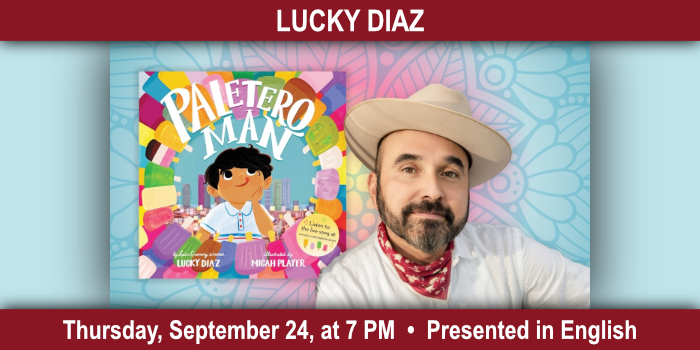 Lucky Diaz, Thursday, September 24, 7–7:30 PM.