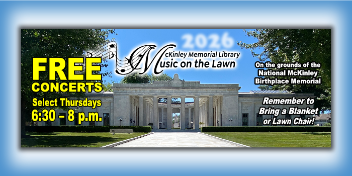 McKinley Memorial Library Music on the Lawn.