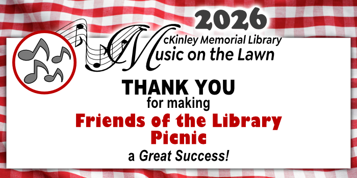 Friends of the Library Picnic Thank You!