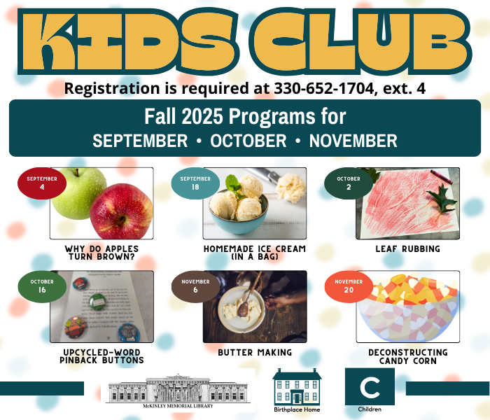Teen Scene Fall 2025 Programs