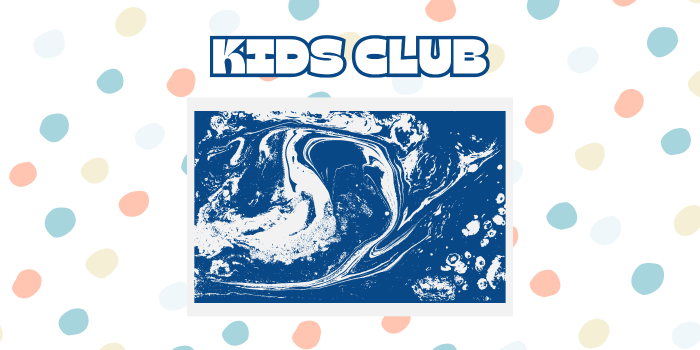 Kids Club Marbled Paper