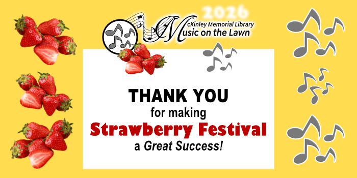 Strawberry Festival Thank You!