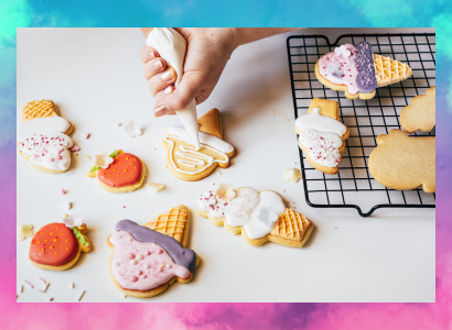 Cookie Decorating, Nailed It! Style