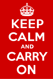 Keep Calm and Carry On Poster