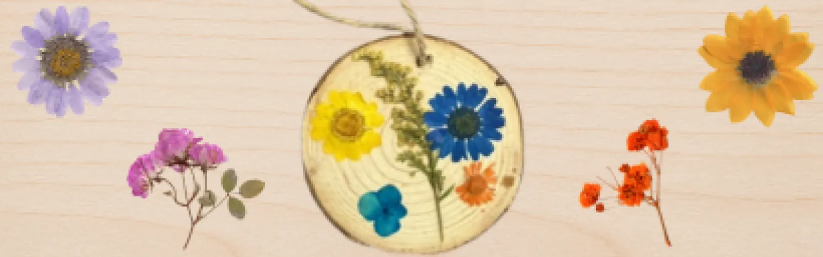 Dried Flower Ornaments.