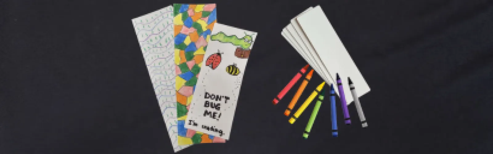 Bookmark craft supplies.
