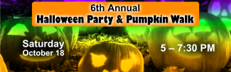 6th Annual Halloween Party & Pumpkin Walk